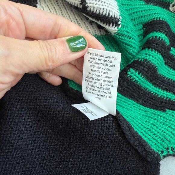 Celebrate Together Black Textured Christmas Sweater Vest- 2XL - Picture 5 of 9